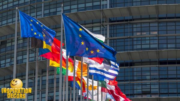 verhuur vlaggen Europa E.U. huren