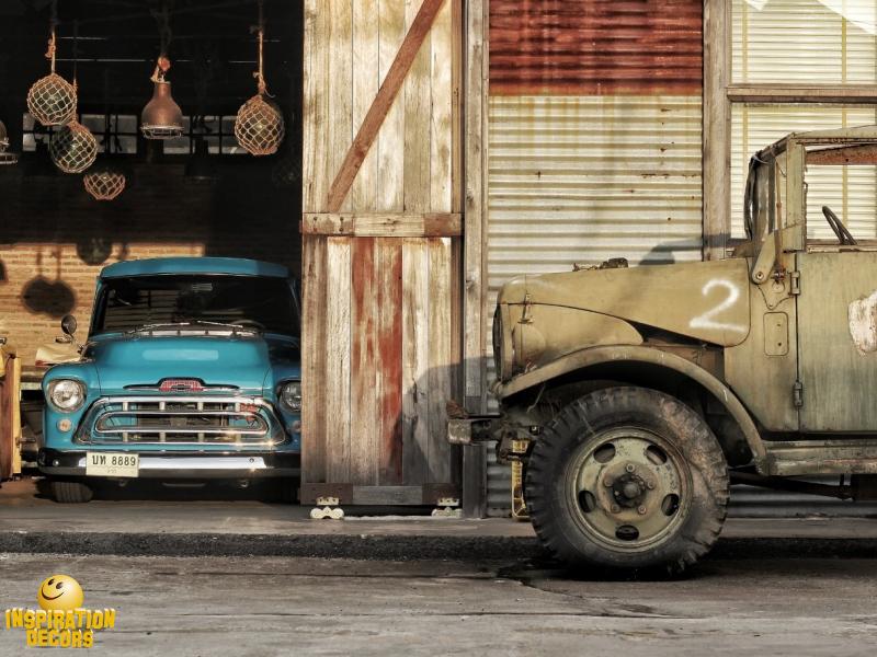 verhuur decor oude truck oldtimer classic car huren