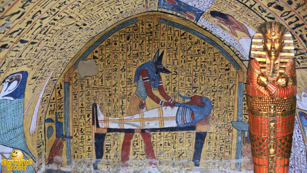 decor verhuur setting sarcofaag eyptische mummie huren