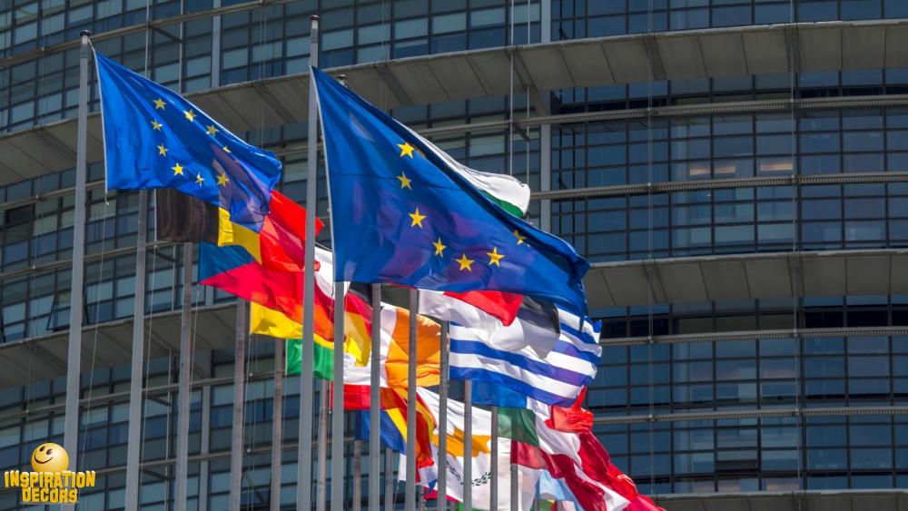 verhuur vlaggen Europa E.U. huren