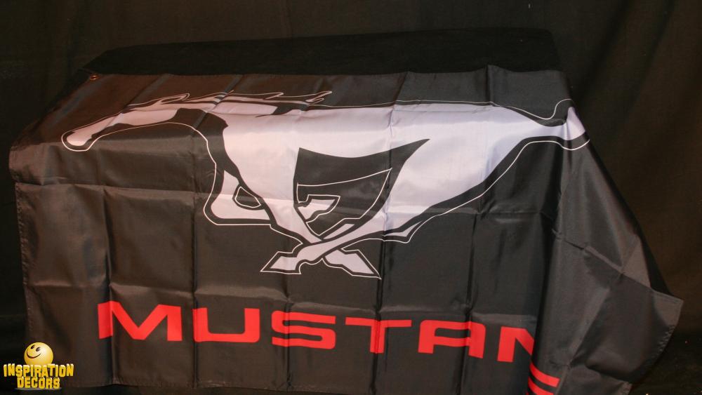 verhuur vlag dealer garage Mustang huren