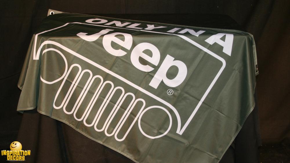 verhuur vlag dealer garage Jeep huren