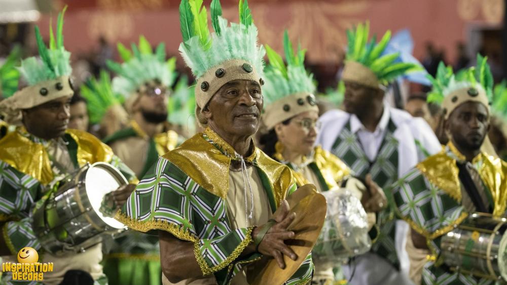 verhuur decor samba carnaval in Brazilie rio de janeiro huren