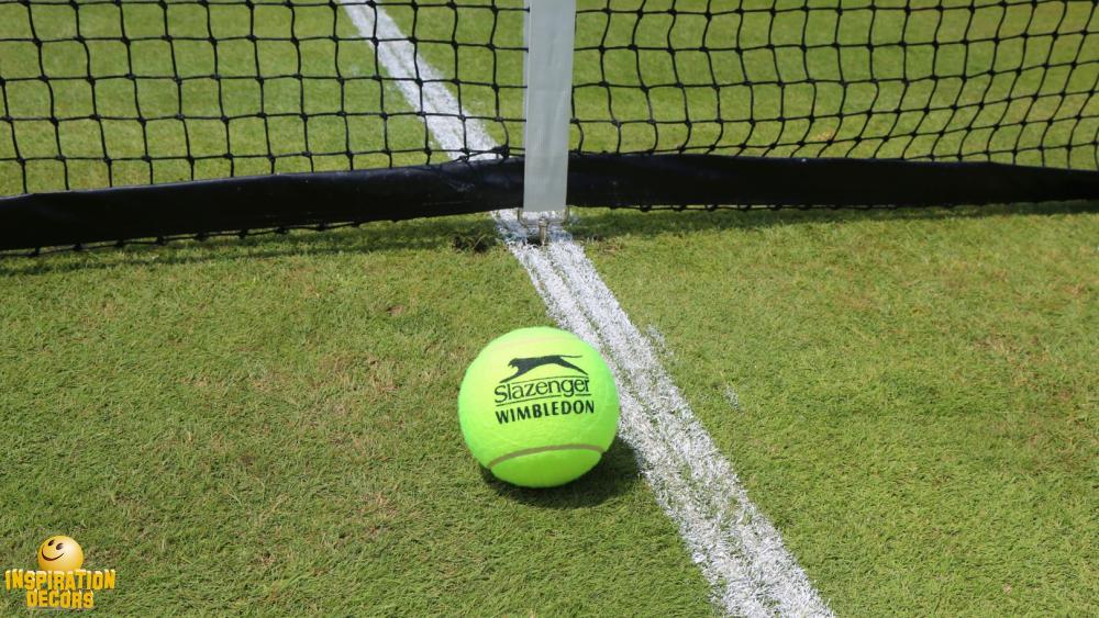 verhuur decor tennisbal Wimbledon huren