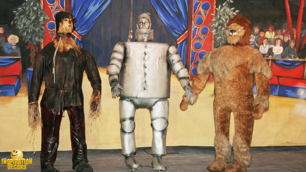 verhuur levensechte figuren beelden uit the Wizard of Oz huren