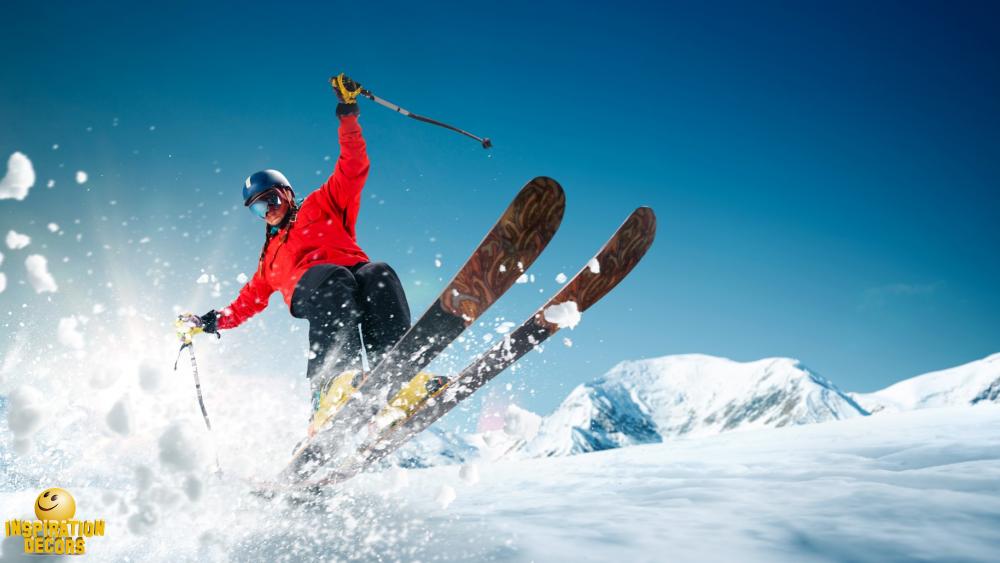 verhuur decor skier skien skisport huren